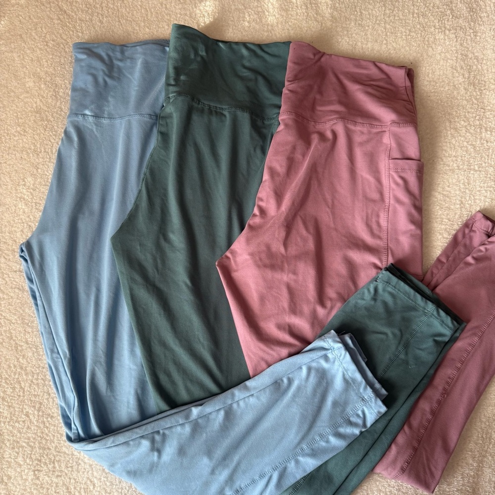 Colored Leggings (3 Pack)